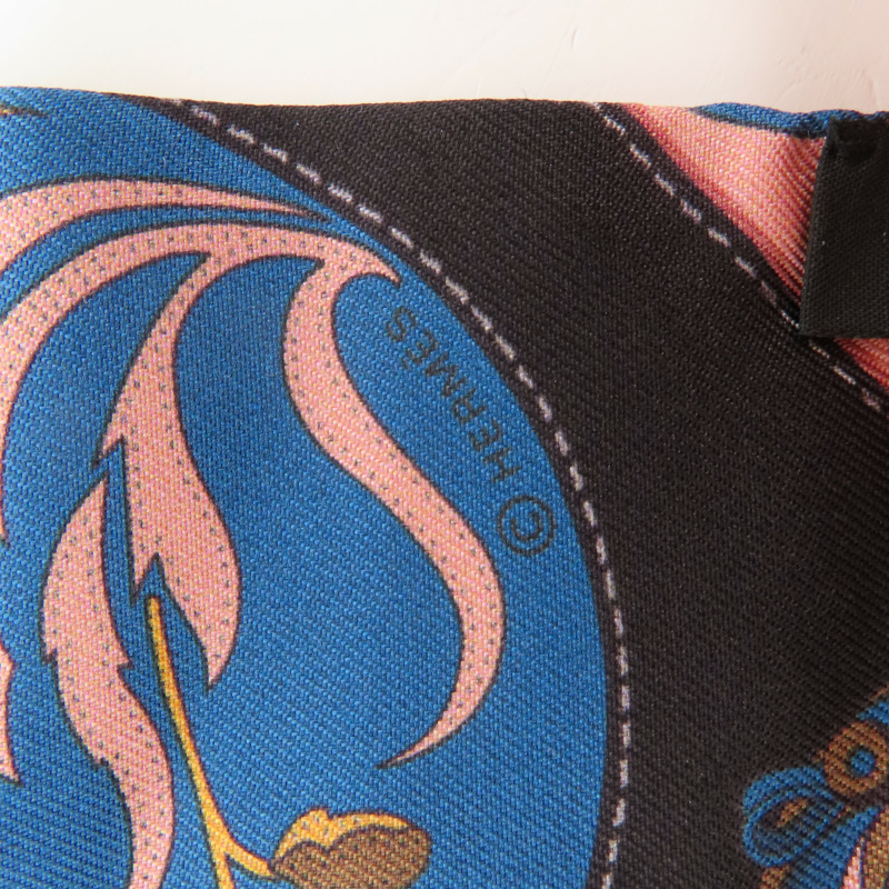 HERMES 絲質Twilly絲巾-5