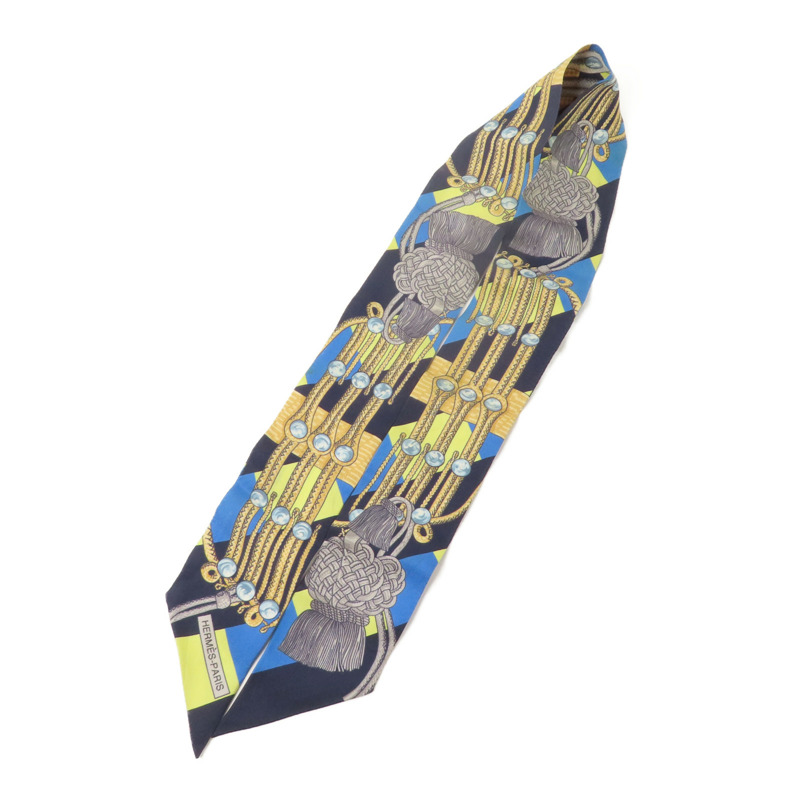 HERMES 絲質Twilly絲巾-2