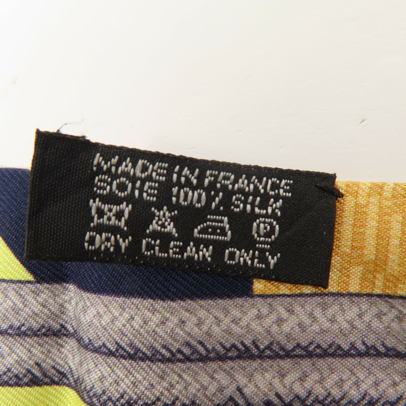 HERMES 絲質Twilly絲巾-6