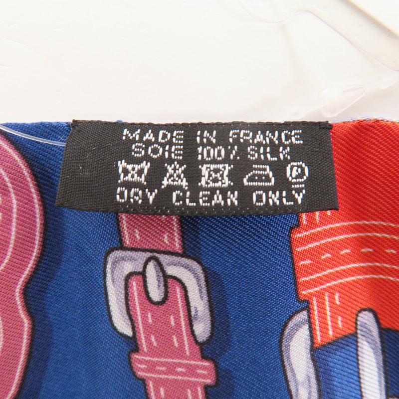 HERMES 絲質Twilly絲巾-6