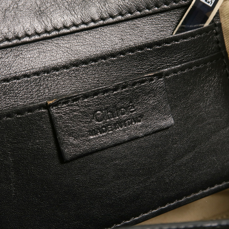 Chloe 麂皮/牛皮皮革Roy Satchel Bag手挽肩背兩用袋-5