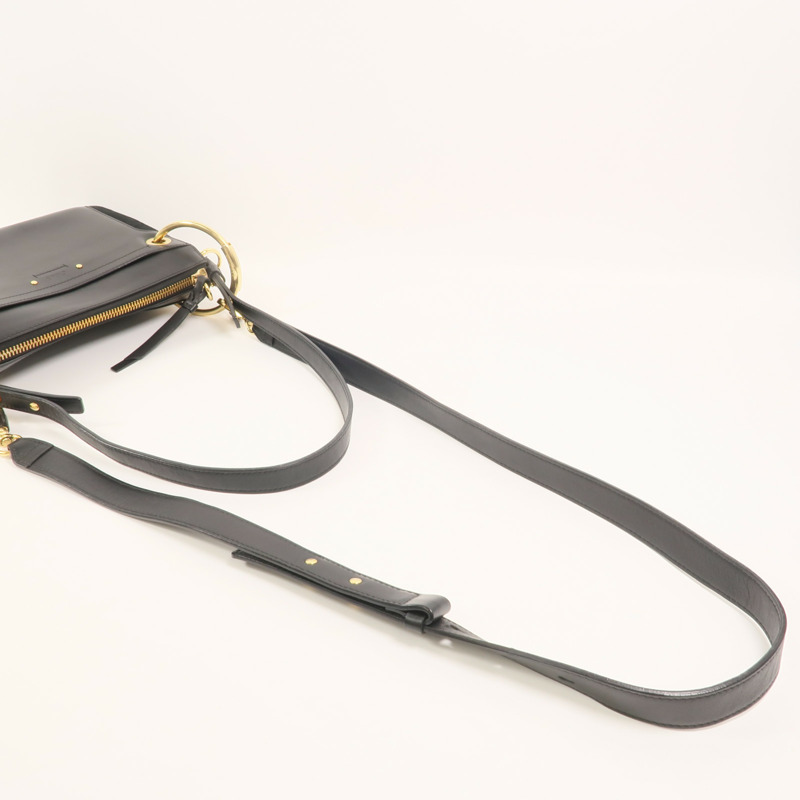 Chloe 麂皮/牛皮皮革Roy Satchel Bag手挽肩背兩用袋-7