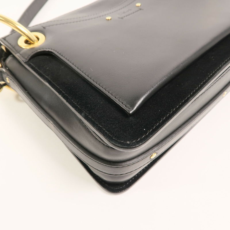 Chloe 麂皮/牛皮皮革Roy Satchel Bag手挽肩背兩用袋-10