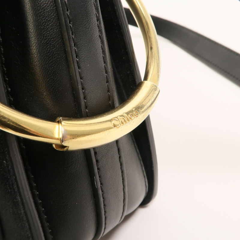 Chloe 麂皮/牛皮皮革Roy Satchel Bag手挽肩背兩用袋-13