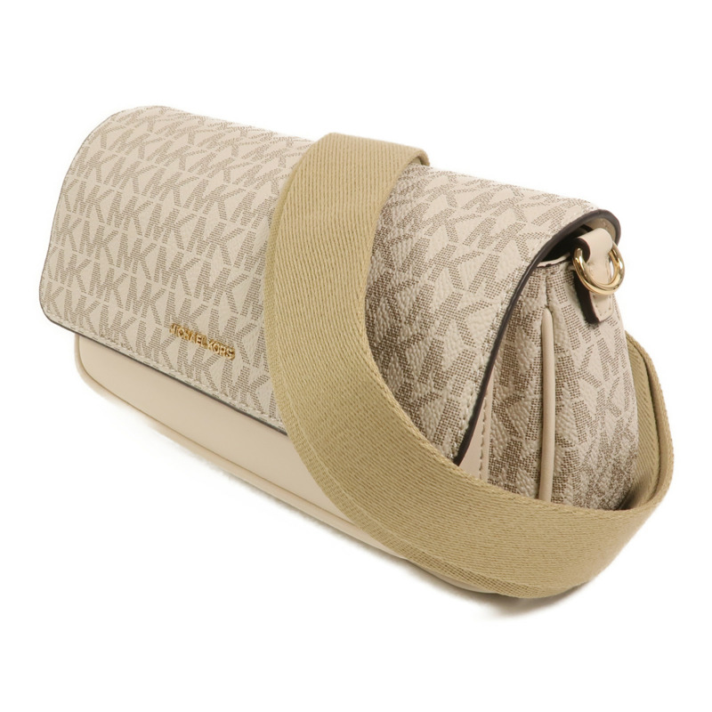 Michael Kors 塗層帆布Jet Set Travel Flap肩背袋-2