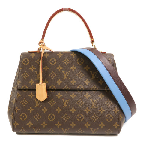 LOUIS VUITTON Monogram Cluny MM手挽肩背兩用袋