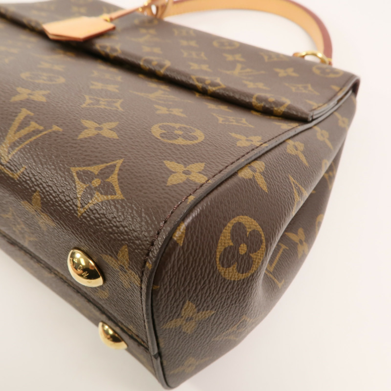 LOUIS VUITTON Monogram Cluny MM手挽肩背兩用袋-11