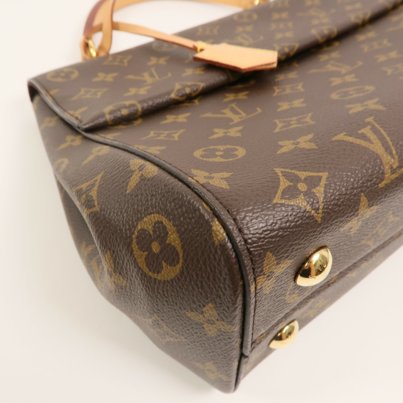 LOUIS VUITTON Monogram Cluny MM手挽肩背兩用袋-12