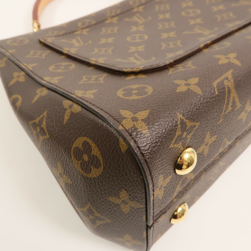 LOUIS VUITTON Monogram Cluny MM手挽肩背兩用袋-14