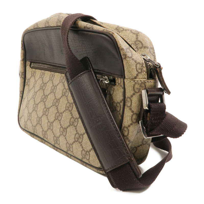 GUCCI 塗層帆布Shoulder Bag肩背袋-2