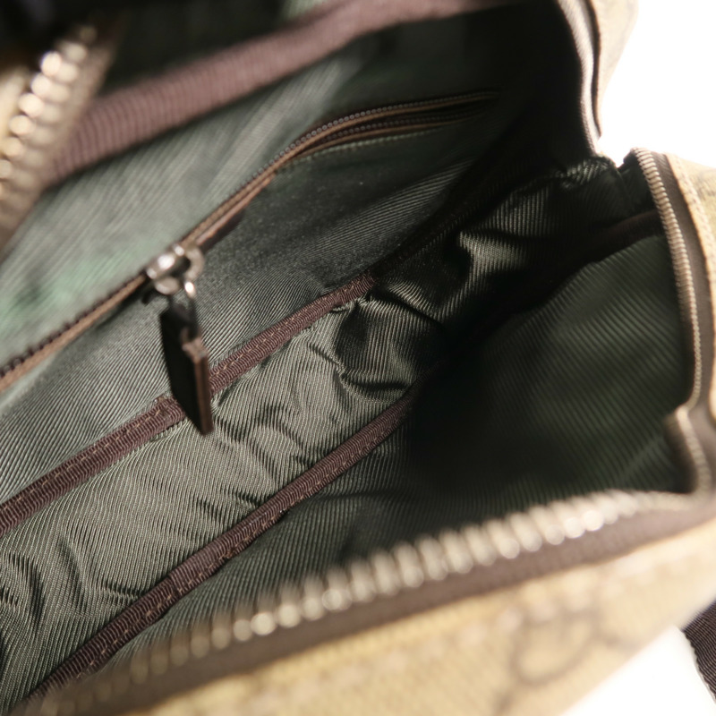 GUCCI 塗層帆布Shoulder Bag肩背袋-4