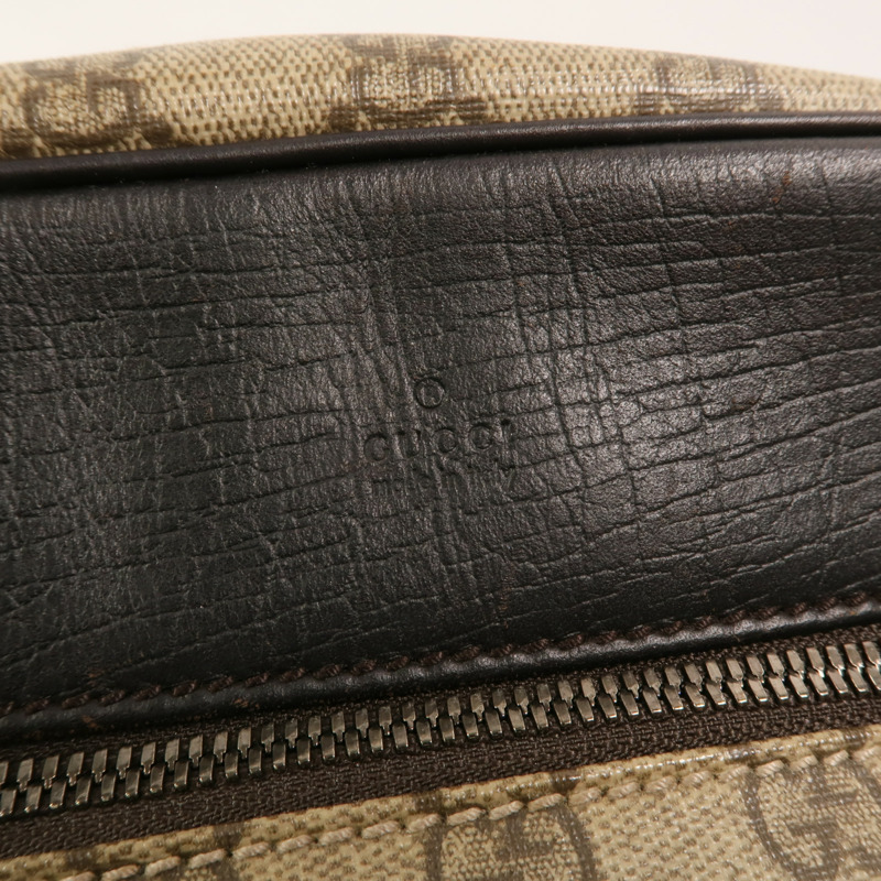 GUCCI 塗層帆布Shoulder Bag肩背袋-8