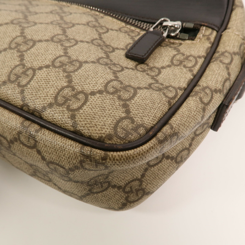 GUCCI 塗層帆布Shoulder Bag肩背袋-10
