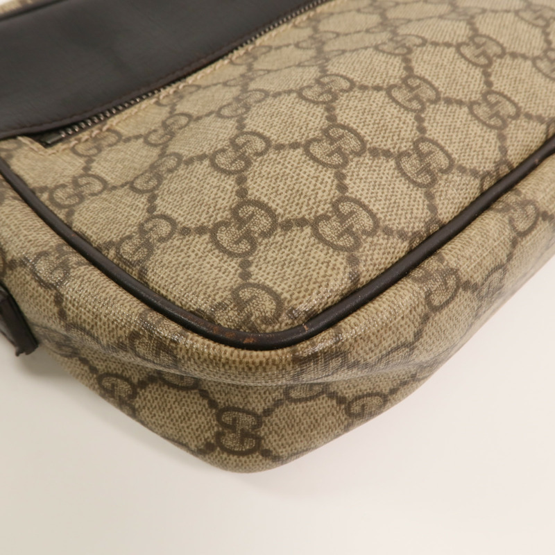 GUCCI 塗層帆布Shoulder Bag肩背袋-11