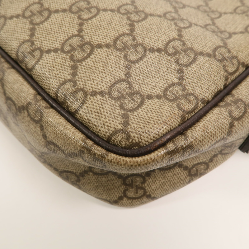 GUCCI 塗層帆布Shoulder Bag肩背袋-12