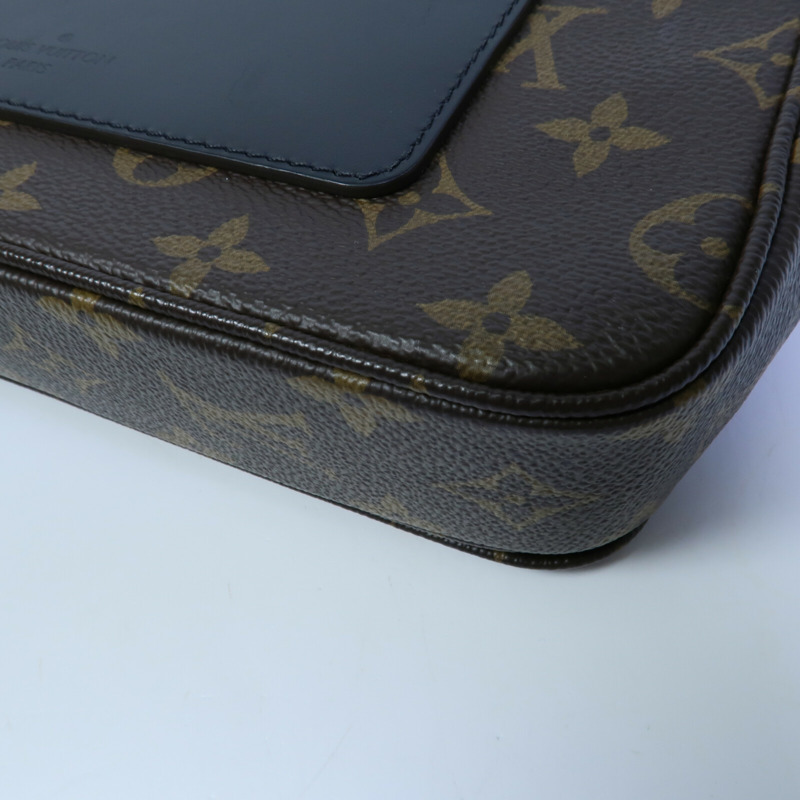 LOUIS VUITTON Monogram Marceau鏈帶肩背袋-12