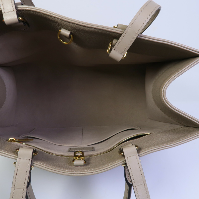 LOUIS VUITTON Monogram Empreinte On The Go MM手挽肩背兩用袋-4