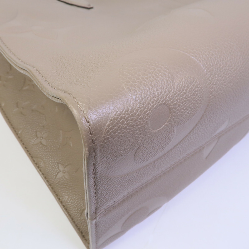 LOUIS VUITTON Monogram Empreinte On The Go MM手挽肩背兩用袋-8