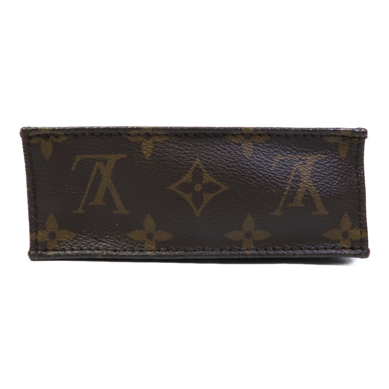 LOUIS VUITTON Monogram Petit Sac Plat手挽肩背兩用袋-3