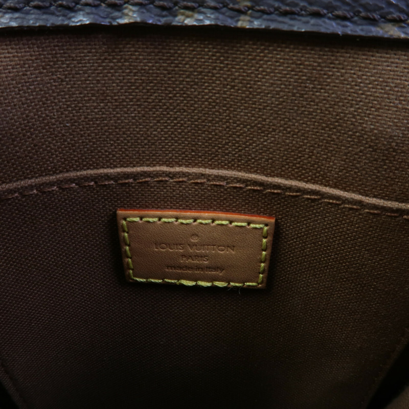 LOUIS VUITTON Monogram Petit Sac Plat手挽肩背兩用袋-5