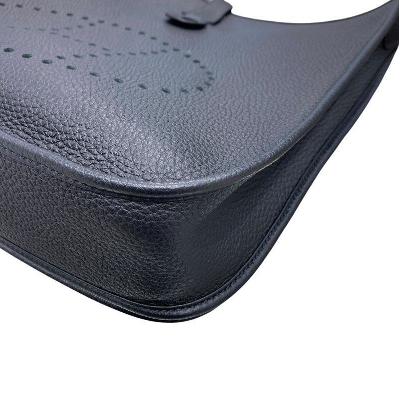 HERMES 愛馬仕 EVELYNE III 29 TC皮 黑色 金釦-7