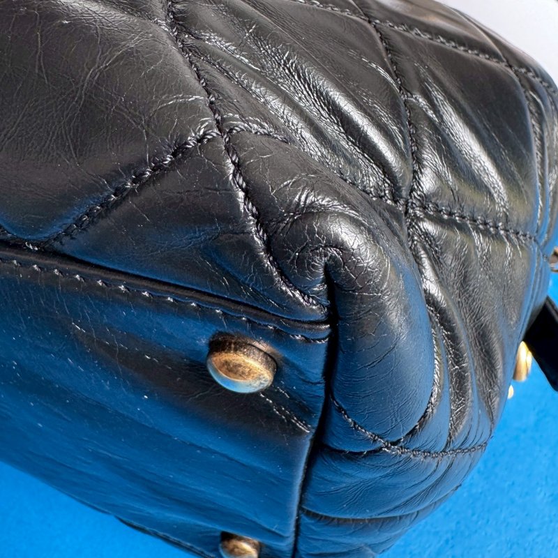 💖上肩超美 Chanel 金鍊雙肩手提鏈包-7