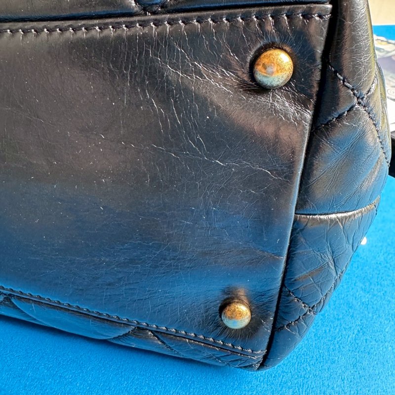 💖上肩超美 Chanel 金鍊雙肩手提鏈包-8