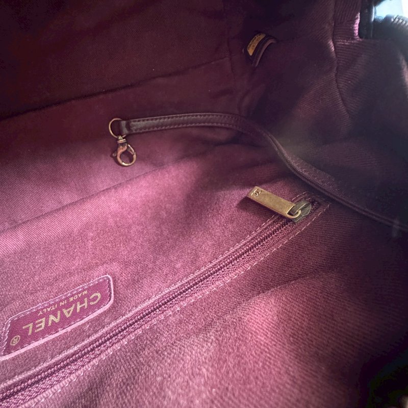 💖上肩超美 Chanel 金鍊雙肩手提鏈包-15