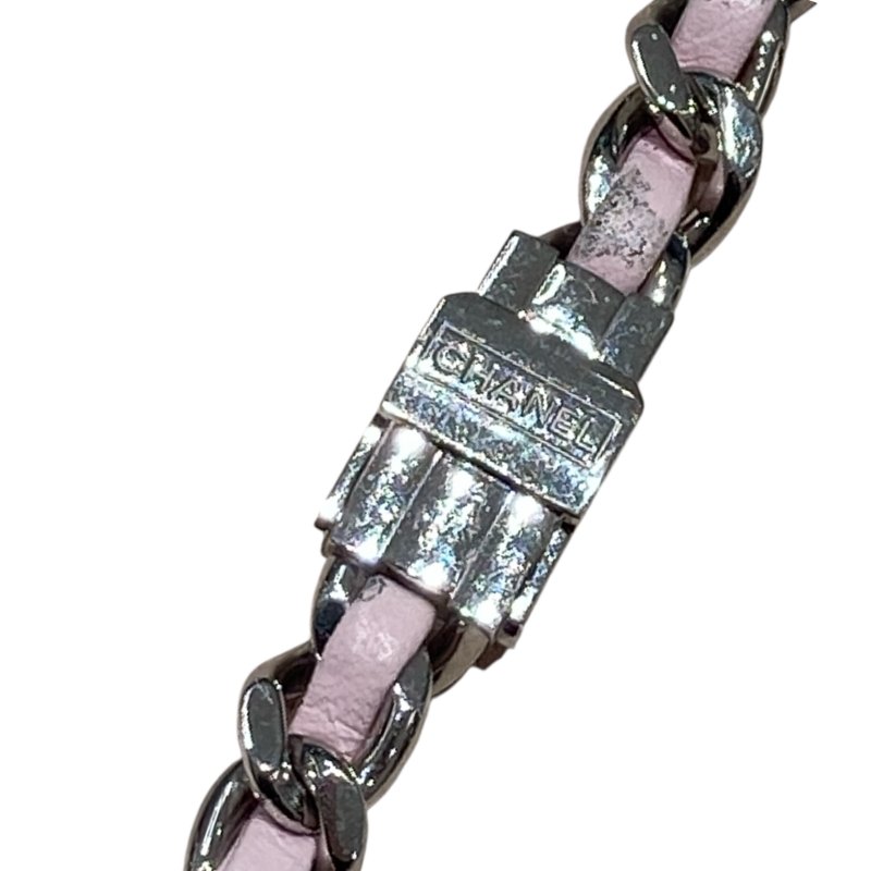 CHANEL 香奈兒 H4312 PREMIERE ROCK PASTEL PINK LIMITED  白珍珠母貝三圈粉鍊錶 珍珠母貝 粉色 銀釦-6