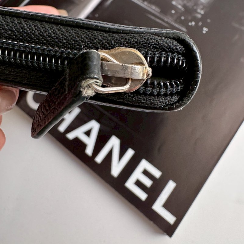 ❤️‍🔥個性百搭款 CHANEL Boy 系列拉鍊長夾-2
