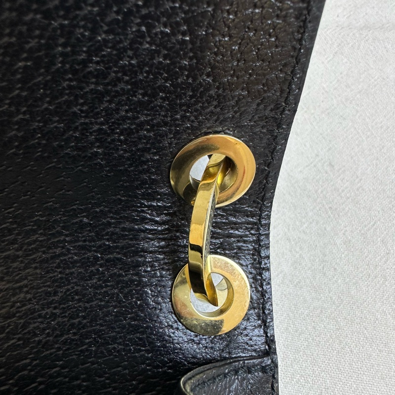 【赫蒂國際精品】Ferragamo 菲拉格慕 經典金屬扣環包 vintage-12