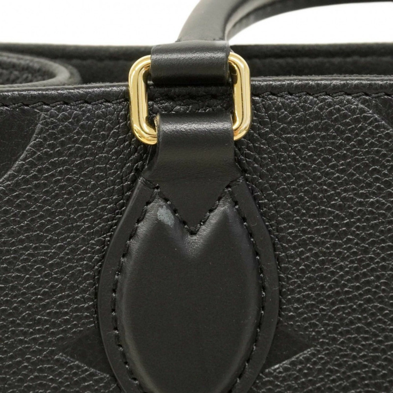路易威登 Monogram Empreinte OnTheGo PM 手提包 M45653 黑色（黑色）女士兩用包-7