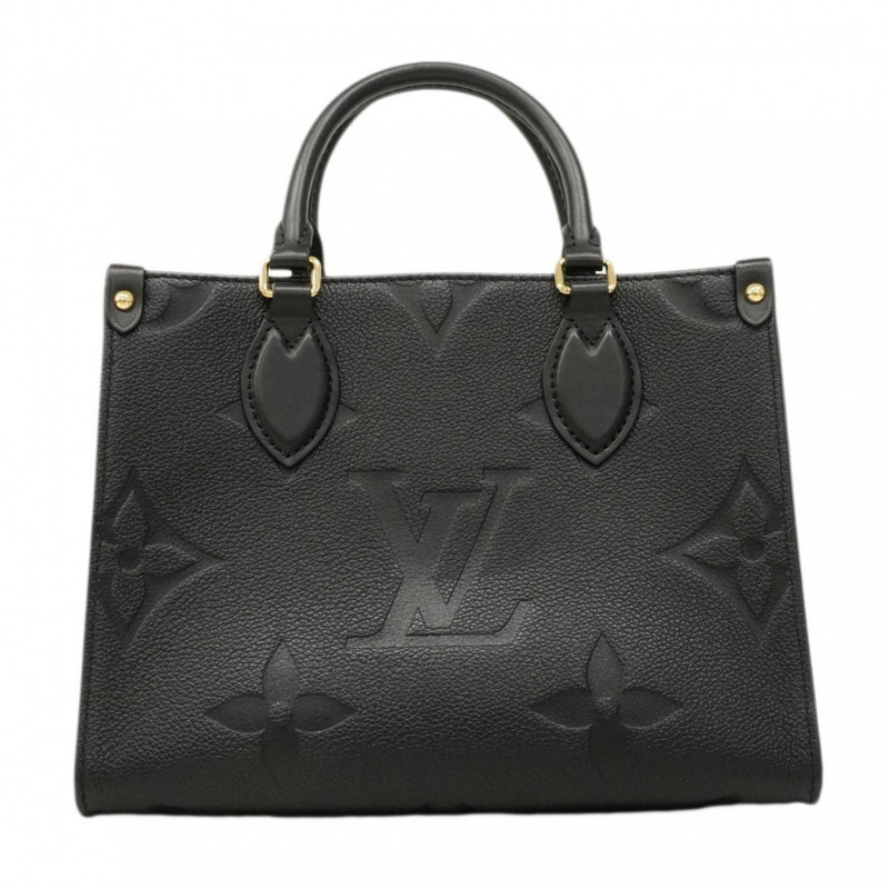 路易威登 Monogram Empreinte OnTheGo PM 手提包 M45653 黑色（黑色）女士兩用包-9