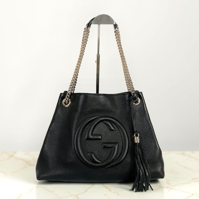 莉亞精品♡Gucci 308982 Soho托特包 二手-0