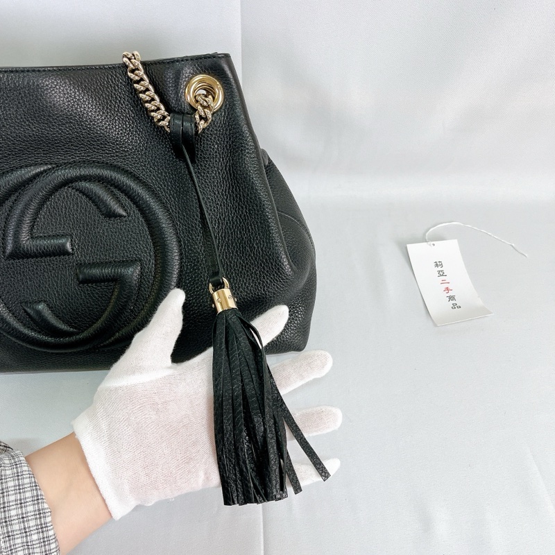 莉亞精品♡Gucci 308982 Soho托特包 二手-3