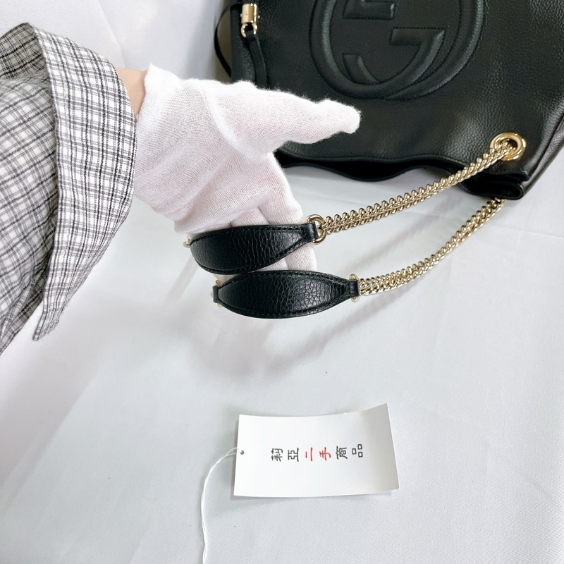 莉亞精品♡Gucci 308982 Soho托特包 二手-11