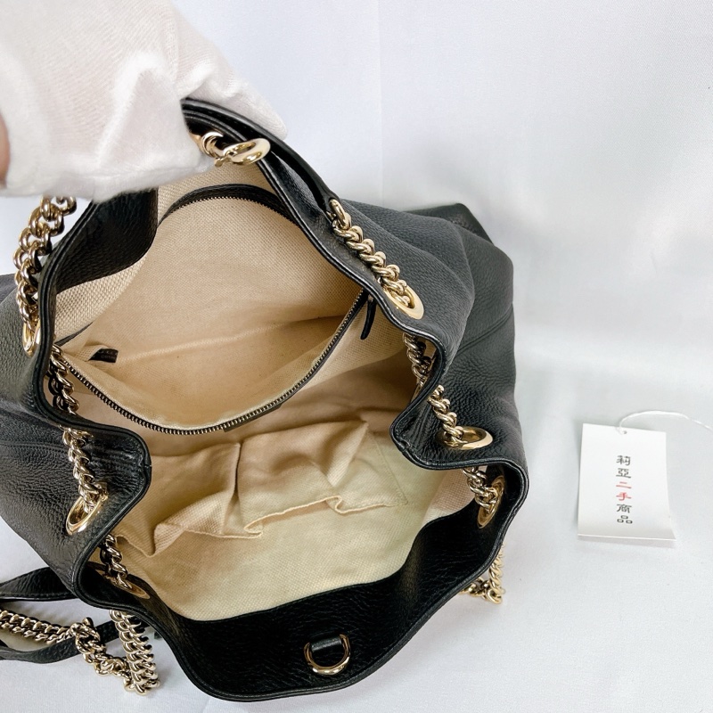 莉亞精品♡Gucci 308982 Soho托特包 二手-16