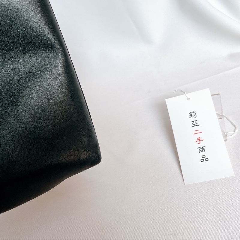莉亞精品♡Longchamp 斜背包 黑 二手-10