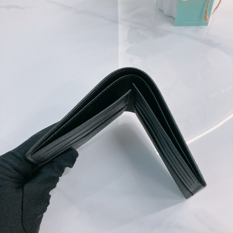 MS0686 Louis Vuitton 路易威登 男裝 對摺 錢包 帆布 經典老花紋 黑色 M62294 Slender Men Wallet Canvas Monogram Black-11
