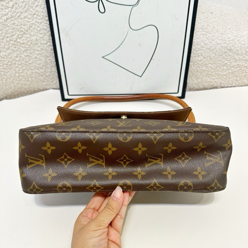 LV/路易威登   中古款looping單肩腋下包-2