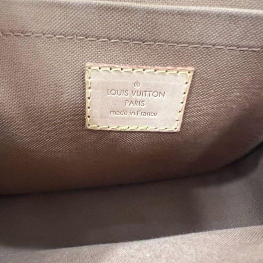 東區正精品㊣LOUIS VUITTON LV M42250 老花單面馬鞍包翻蓋斜背包 RZ6390-11