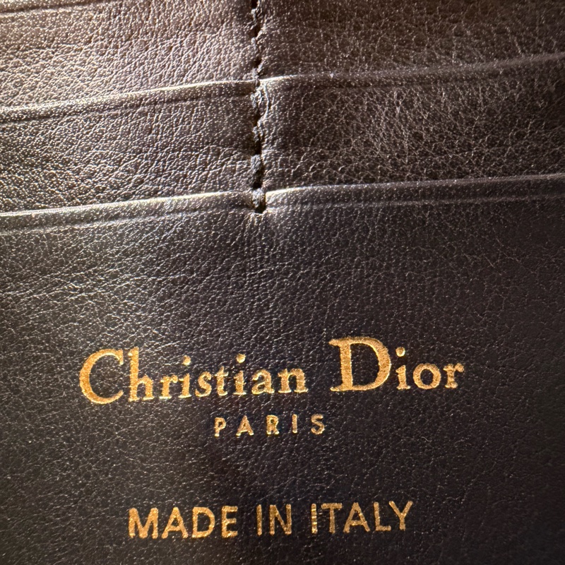 Dior saddle 藍色老花WOC斜背鏈條包-3