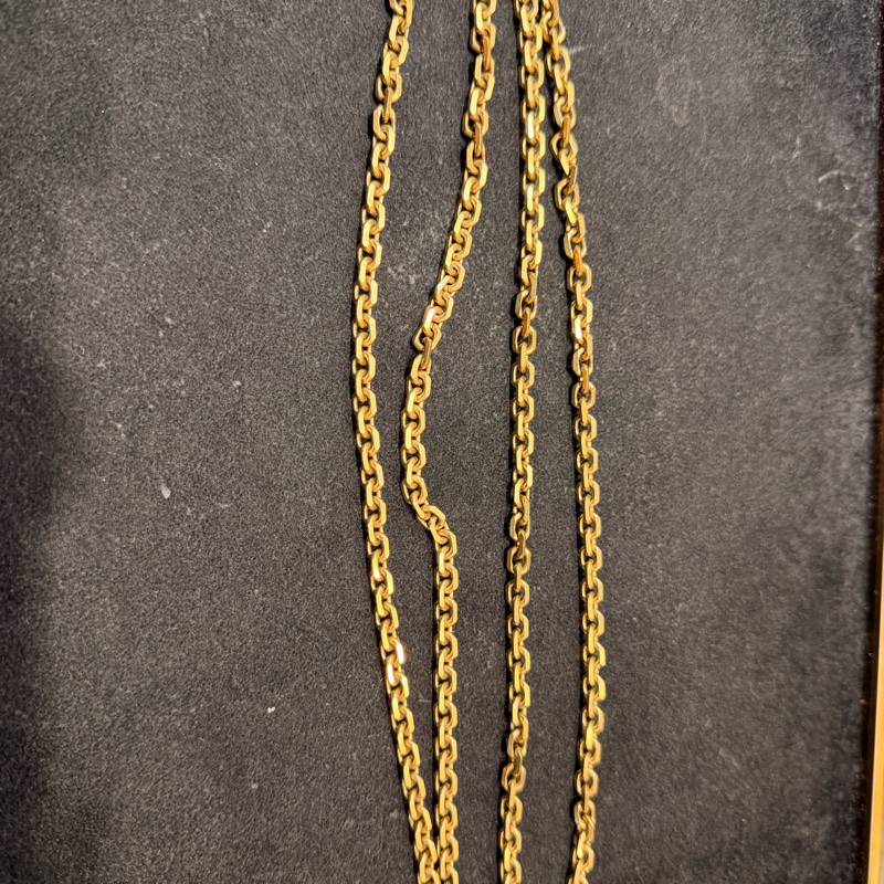 Dior saddle 藍色老花WOC斜背鏈條包-39