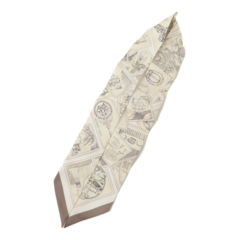 HERMES 絲質Twilly絲巾-2