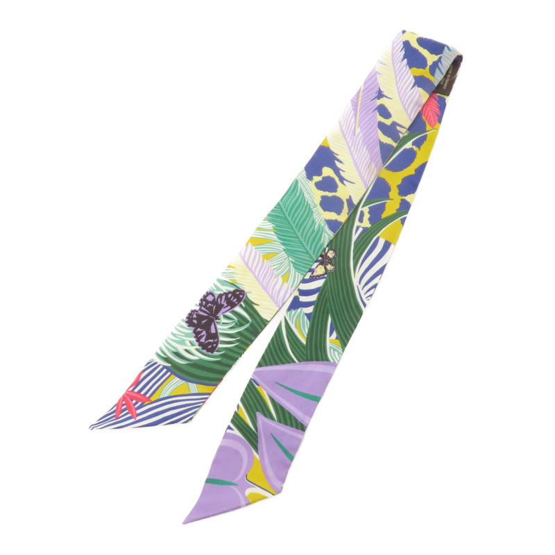 HERMES 絲質Twilly絲巾-1