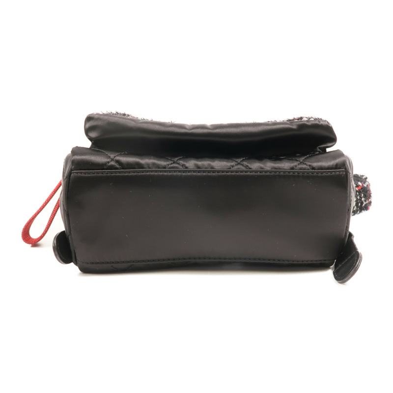 CHANEL 尼龍/Tweed Backpack背包-3