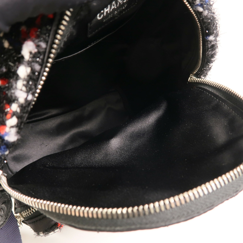 CHANEL 尼龍/Tweed Backpack背包-4