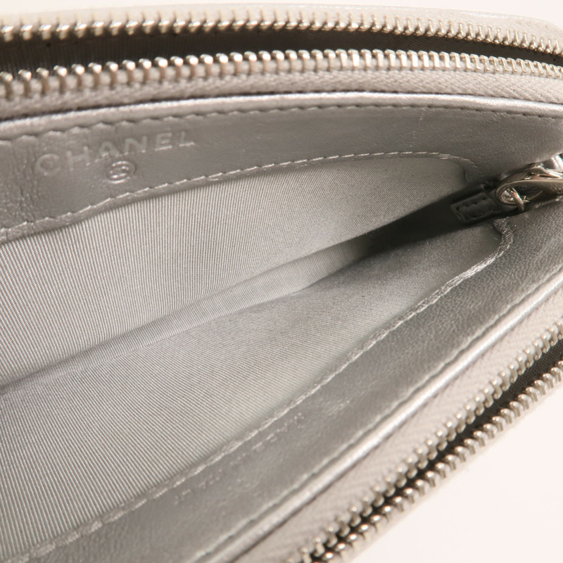 CHANEL 牛皮皮革Wallet On Chain鏈帶肩背袋-5