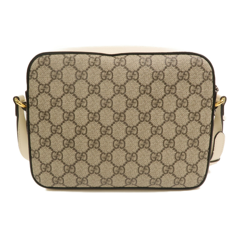 GUCCI 塗層帆布Horsebit 1955 Small肩背袋-1