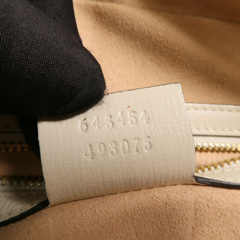 GUCCI 塗層帆布Horsebit 1955 Small肩背袋-6